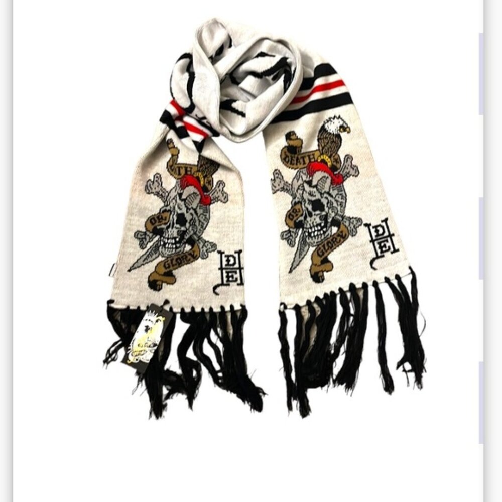 New $350 Ed Hardy by Christian Audigier scarf